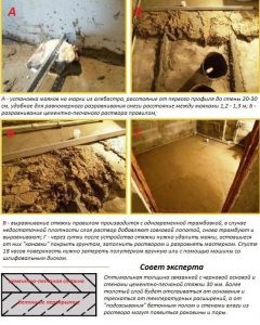 Цементно-песчаная стяжка чернового пола