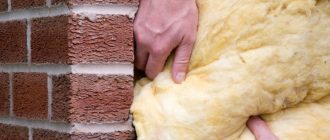 Утепление стены из керамического кирпича