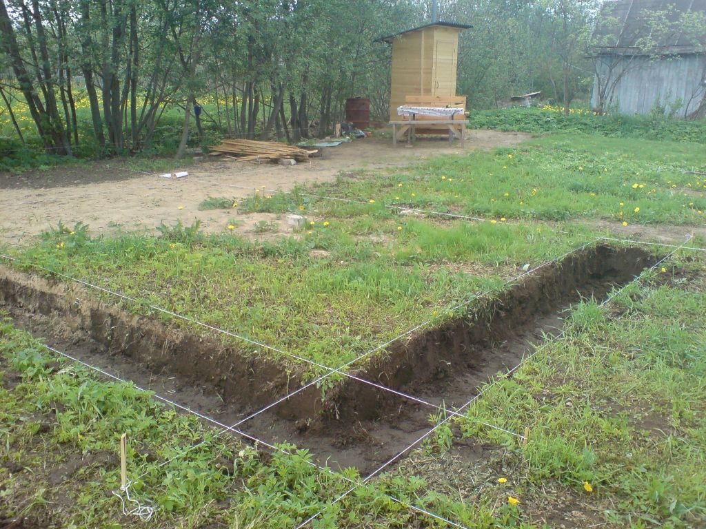 Отрвыка траншеи
